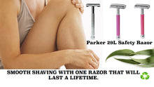 Load image into Gallery viewer, Parker 29L Safety Razor in Pink
