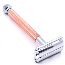 Load image into Gallery viewer, Parker Safety Razor 29L with Rose Gold Handle