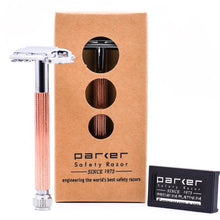 Load image into Gallery viewer, Parker 29L Safety Razor, Rose Gold