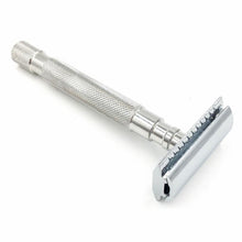 Load image into Gallery viewer, Parker 64S Stainless Steel Handle Safety Razor with Closed Comb Head