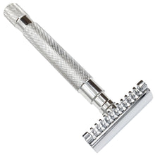 Load image into Gallery viewer, Parker 68S Stainless Steel Handle Safety Razor with Open Comb Head