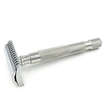 Load image into Gallery viewer, Parker 68S Stainless Steel Handle Safety Razor with Open Comb Head