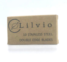 Load image into Gallery viewer, Lilvio Stainless Steel Razor Blades in a 10 Pack