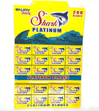 Load image into Gallery viewer, Shark Platinum Double Edge Blades, Pack of 200