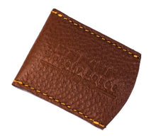 Load image into Gallery viewer, PARKER LEATHER DOUBLE EDGE SAFETY RAZOR TRAVEL COVER BROWN
