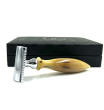 Load image into Gallery viewer, Parker Safety Razor 11r Genuine OX Horn Handle
