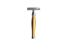 Load image into Gallery viewer, Parker 48R Safety Razor in Matte Gold Finish
