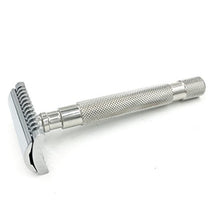 Load image into Gallery viewer, Parker 68S Stainless Steel Handle Safety Razor with Open Comb Head
