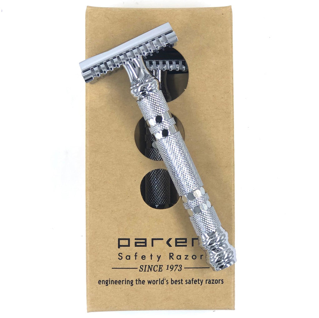 NEW 24C OPEN COMB PARKER SAFETY RAZOR