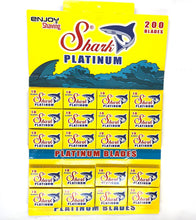 Load image into Gallery viewer, Shark Platinum Double Edge Blades, Pack of 200
