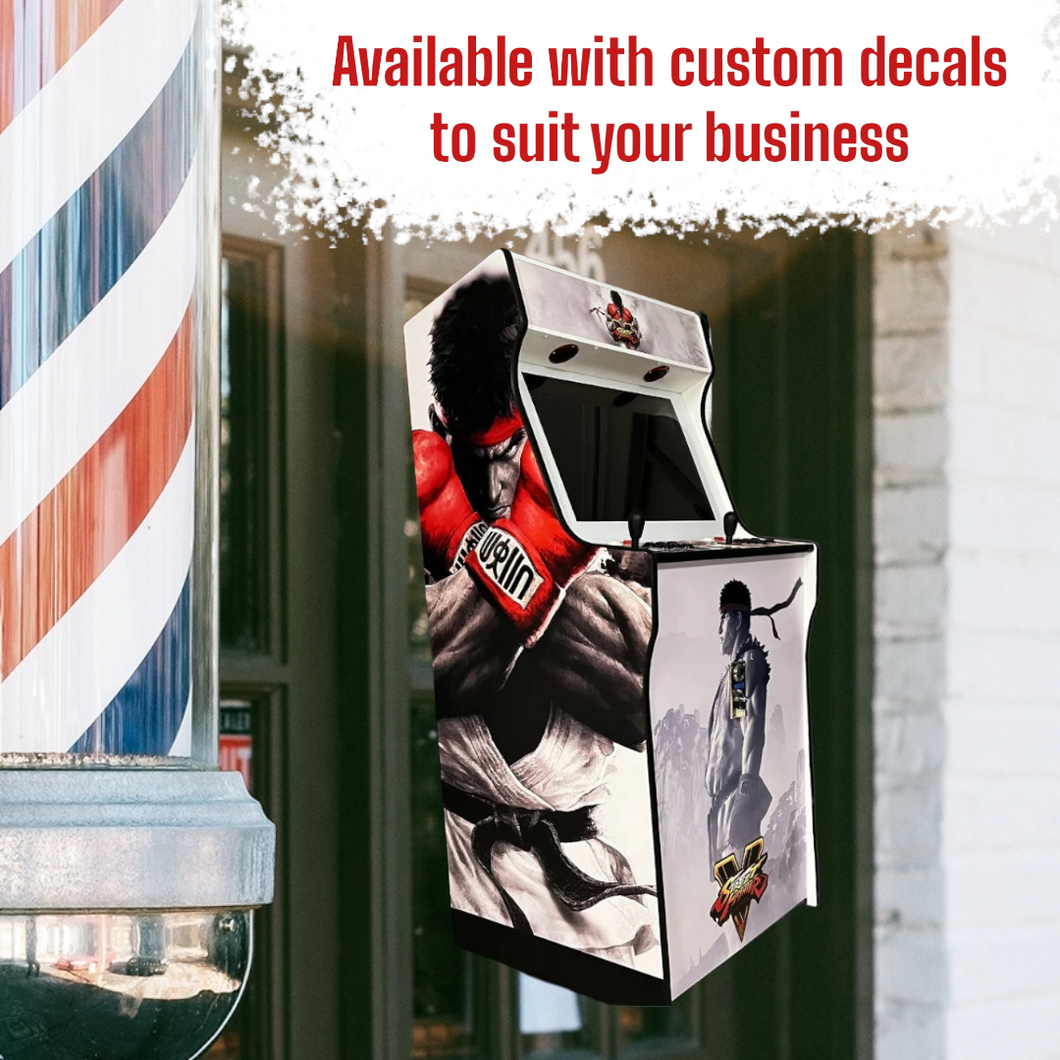 Custom Design Barber Shop Arcade Machine; Deposit for the Build