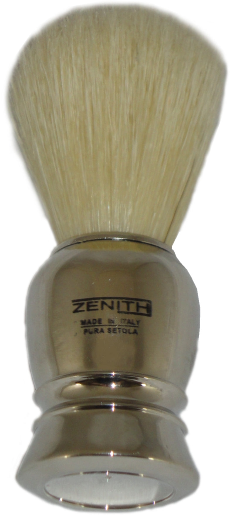 Zenith Shaving Brush, Chrome