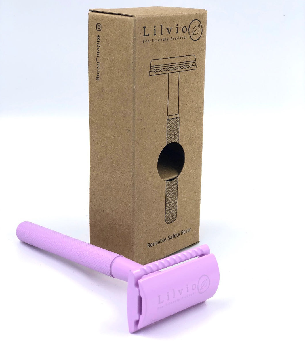 Reusable Lilvio Safety Razor, 9 Colours Available