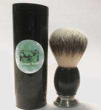 Load image into Gallery viewer, Grumpy Rhino Synthetic Bristle Shaving Brush
