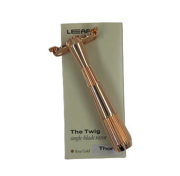 The Leaf Twig - Thorn Razor, Rose Gold - More Aggressive than Standard Twig