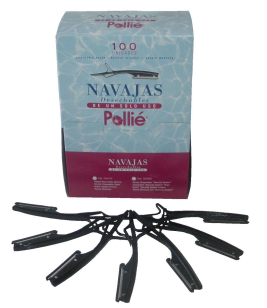 Navajas Disposable Razors for Salons, Barbers or Home