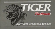 Load image into Gallery viewer, Tiger Platinum Stainless Double Edge Razor Blades Pack of 5
